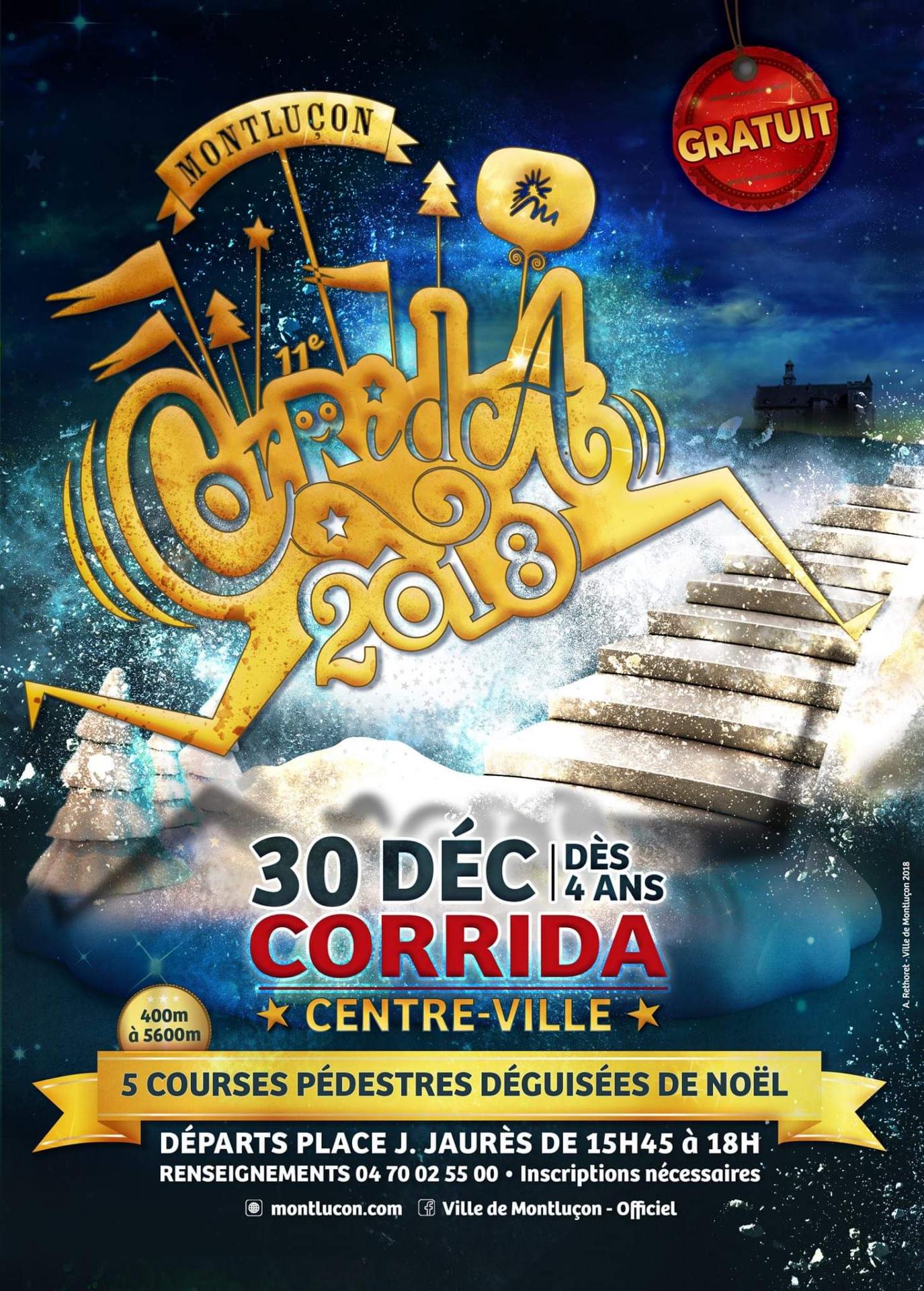 Corrida 30 dec 2018 Montluçon