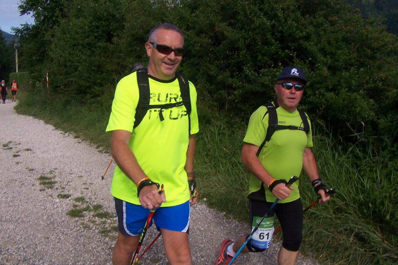 Gilles et Didier avant la côte