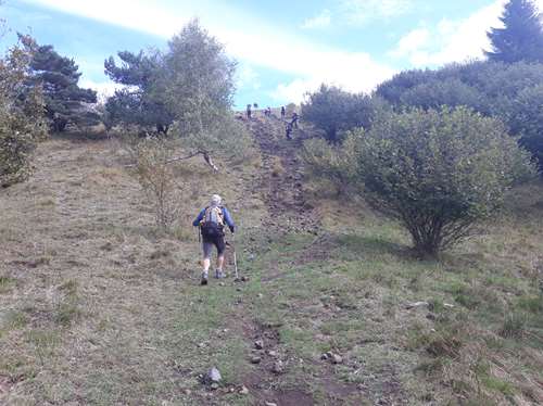 Randonnée dans le Puy de Dôme