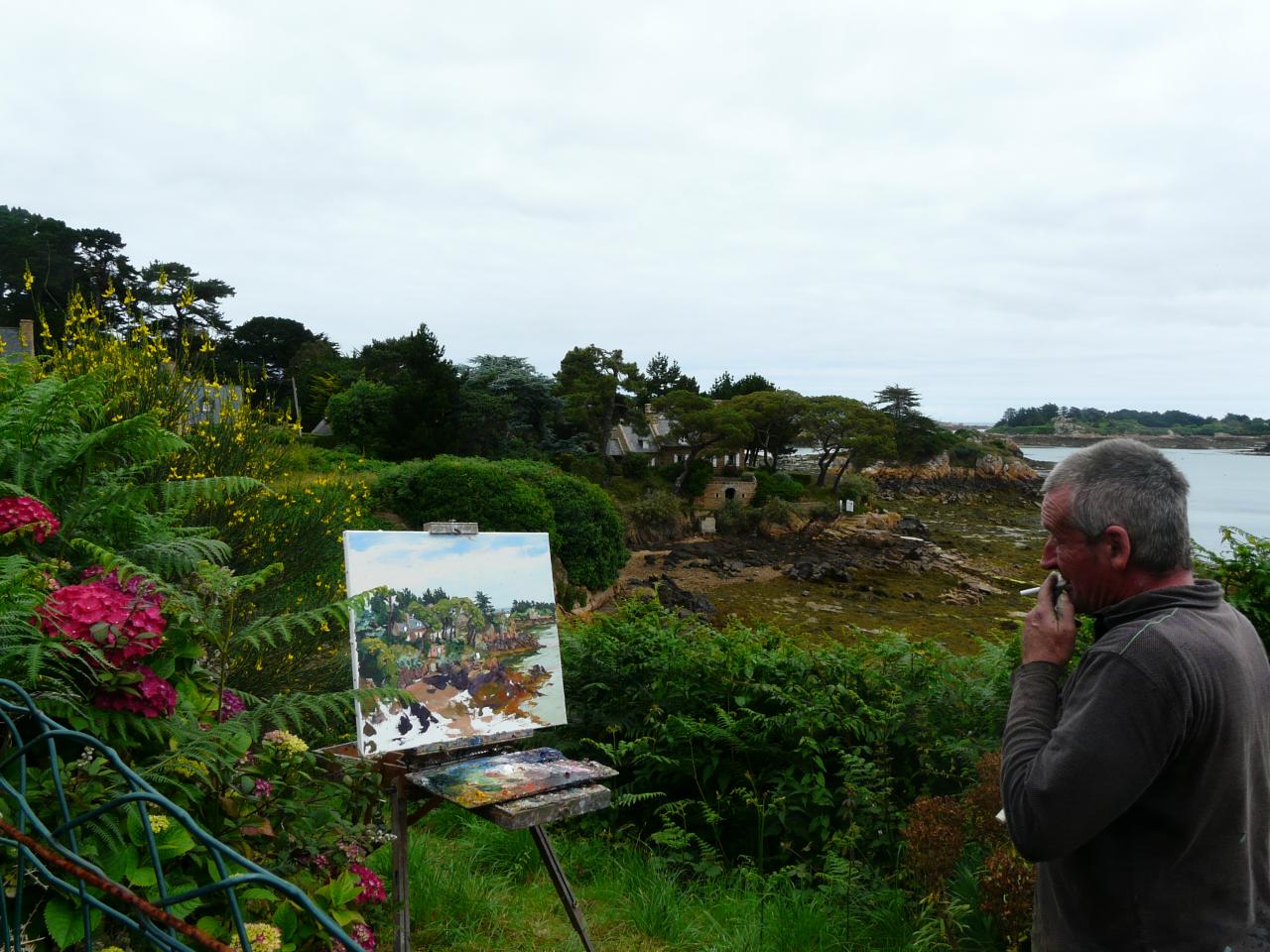 paysage à peindre, oui