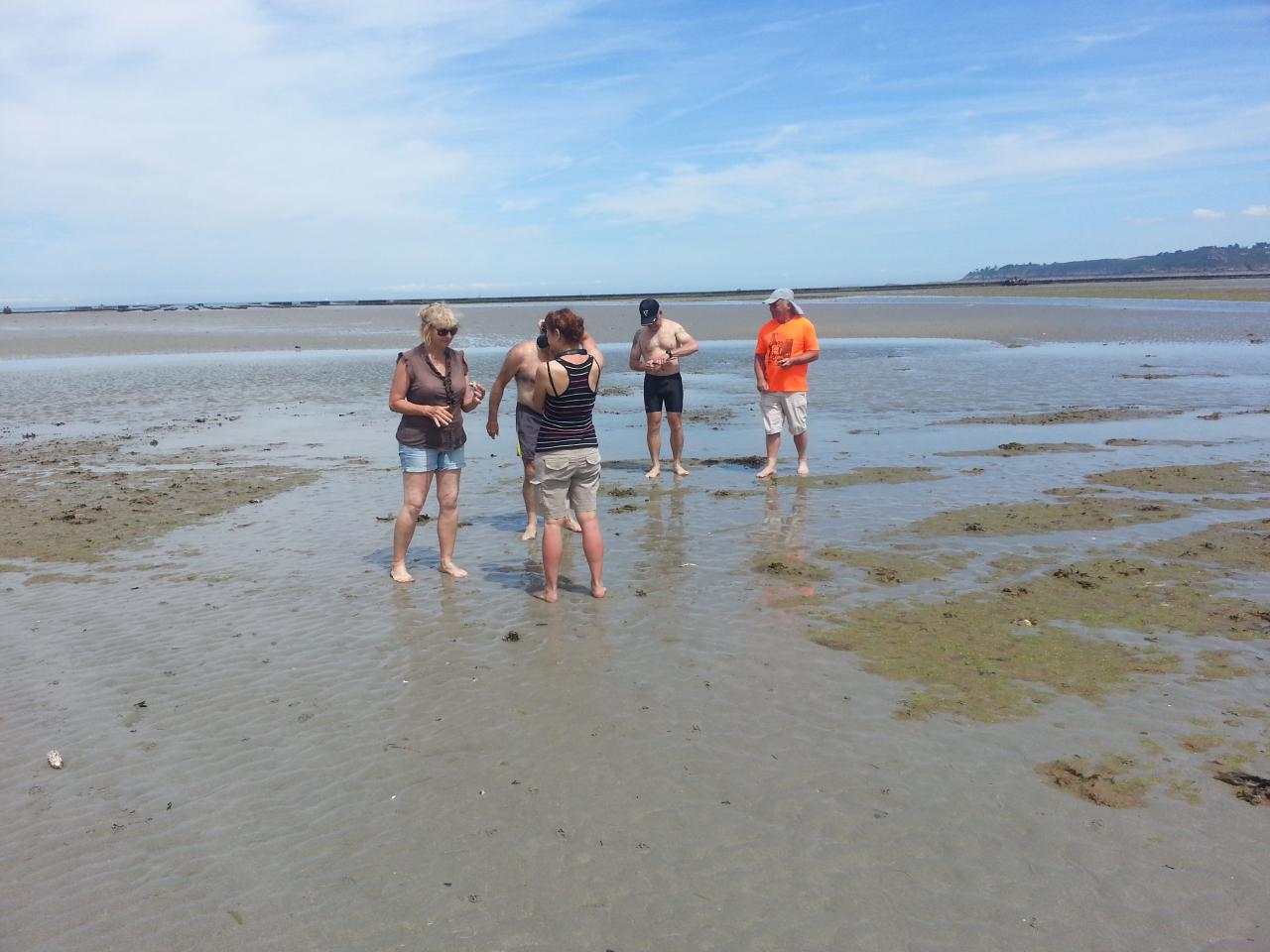 les pieds dans l'eau---- à la pêche