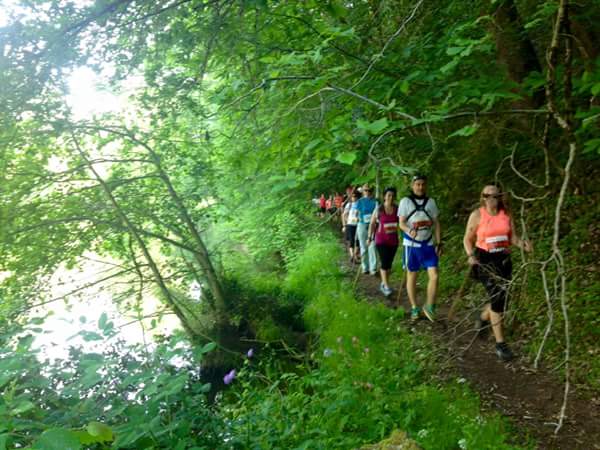 de beaux dénivelés sur ce parcours de 16 et 17.5 km