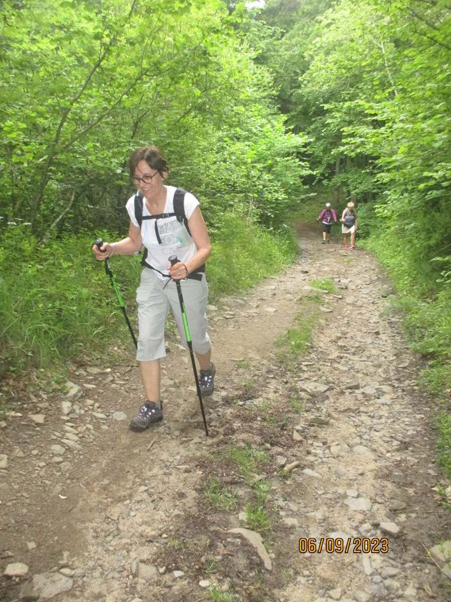 9 Juin: Deuxième étape du Monastier sur Gazeille à Bargettes