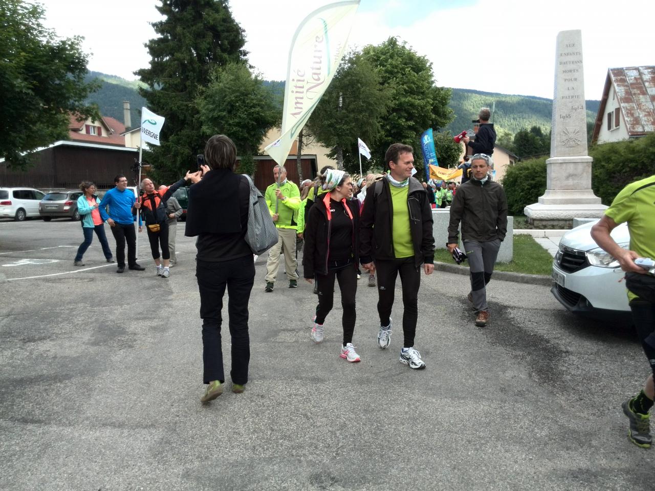 Début du défilé de la région Auvergne - Samedi 18h30