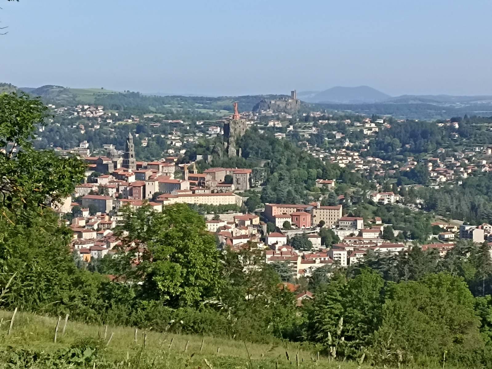 8 Juin: Première étape du Puy en Velay au Monastier sur Gazeille