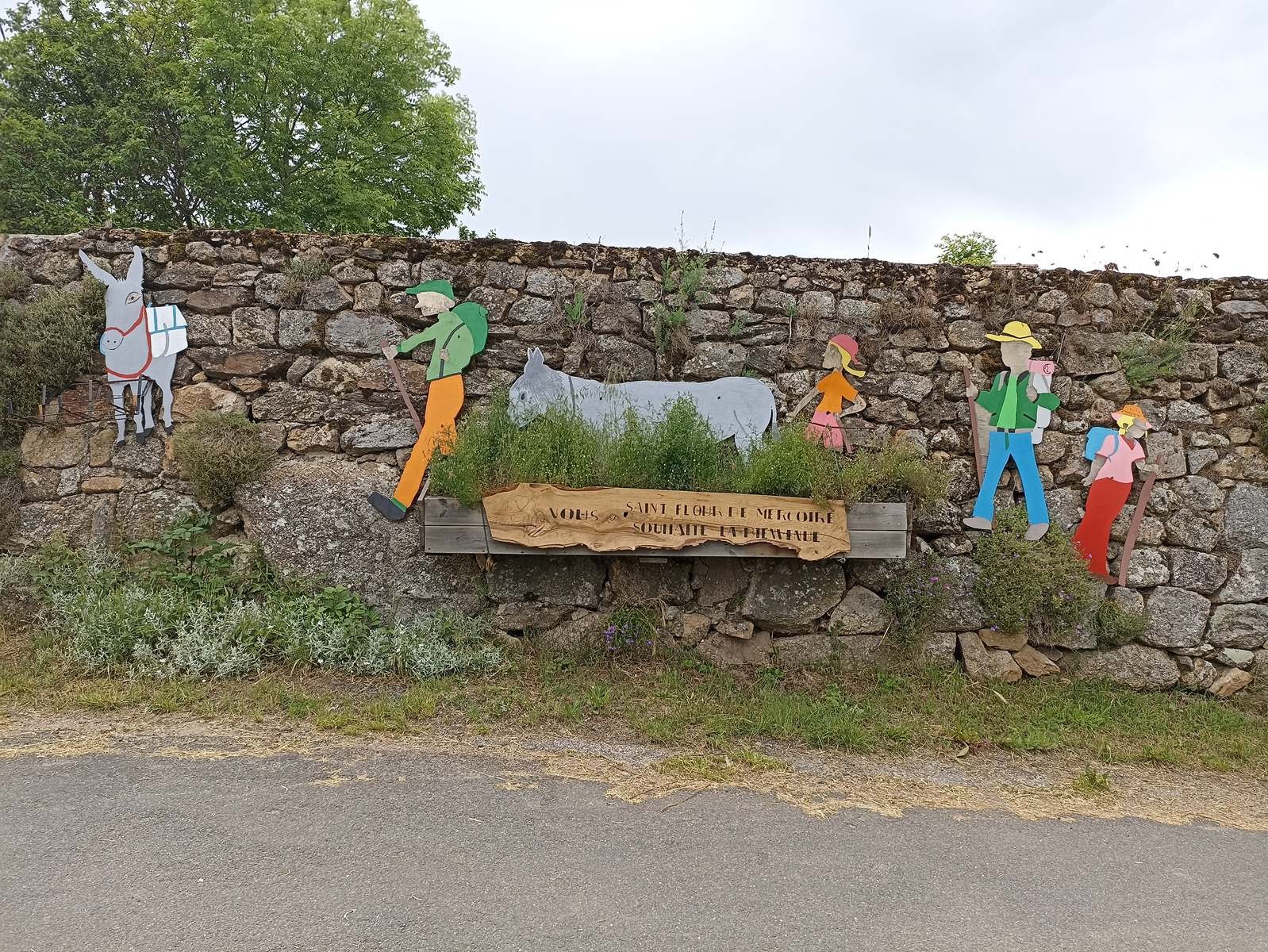 11 Juin: Quatrième étape de Arquejols à L'Herm par Pradelles et Langogne