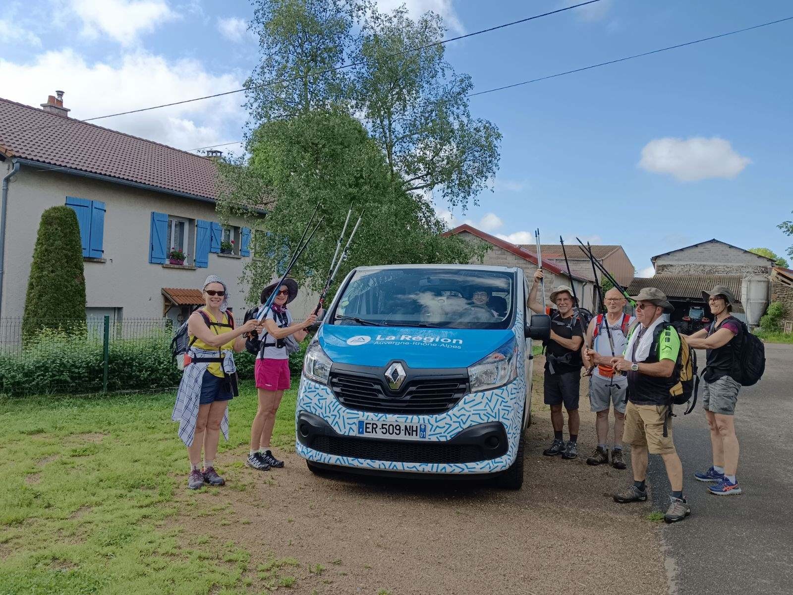 10 Juin: Troisième étape de Bargettes à Arquejols