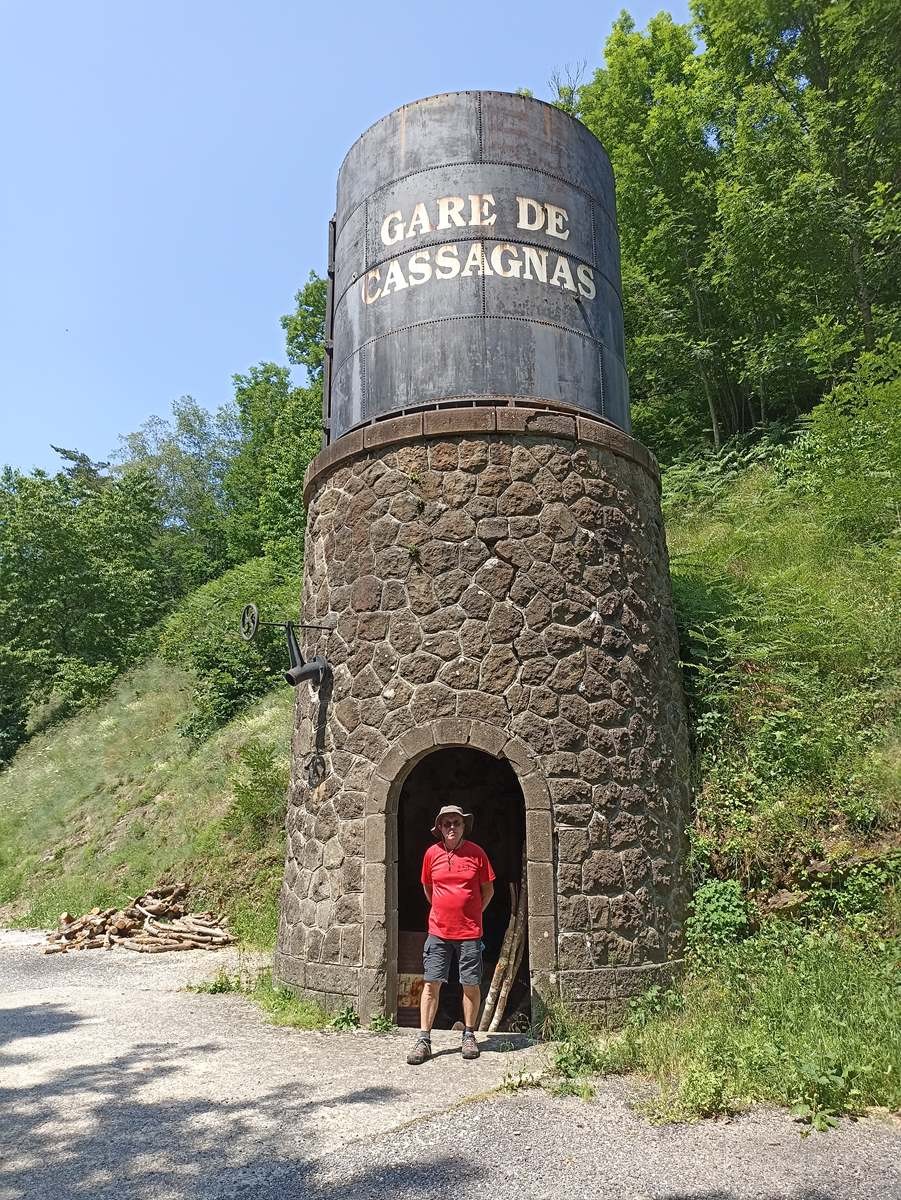 17 Juin: Dixième étape de Bédouès à l'ancienne gare de Cassagnas