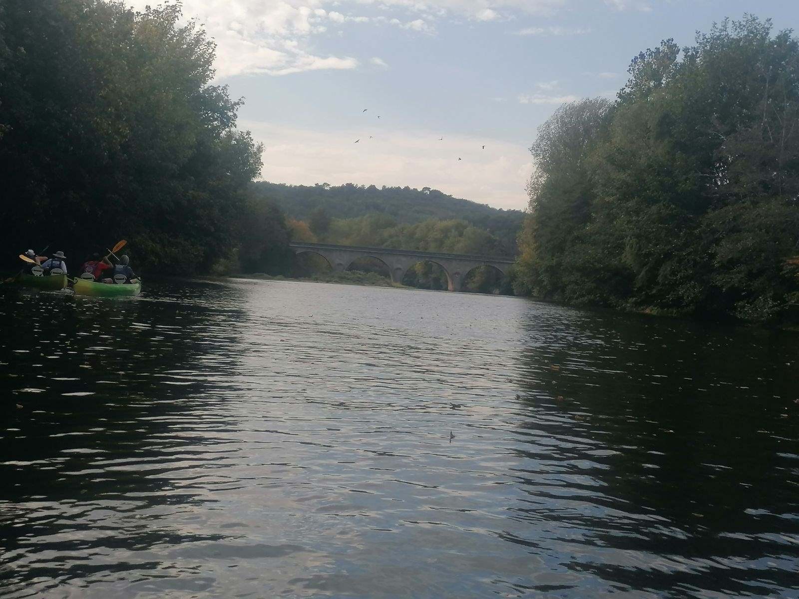 Vendredi 13: Saint Léon sur Vézère, visite et canoë