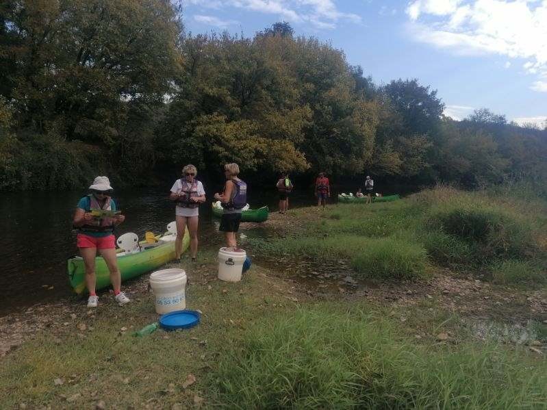 Vendredi 13: Saint Léon sur Vézère, visite et canoë