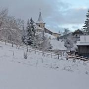 Prémanon sous la neige