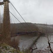 Pont suspendu de Saint Marien