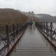 Pont suspendu de Saint Marien