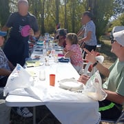 A table