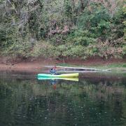 on croise un canoë