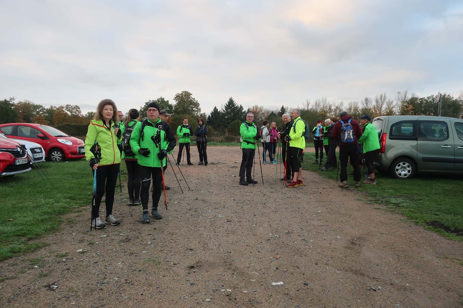 Arrivée des participants