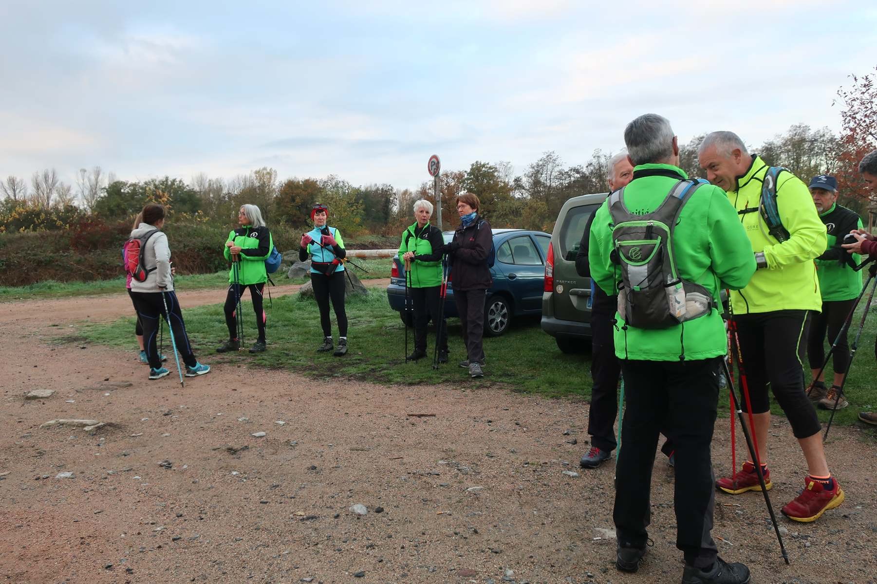 Arrivée des participants