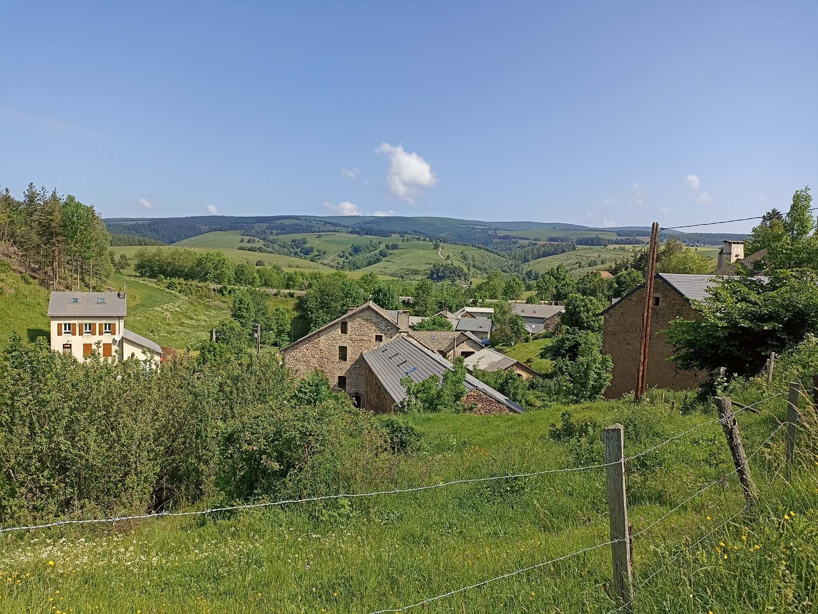 14 Juin: Septième étape de Chabalier au Bleymard par Chasseradès