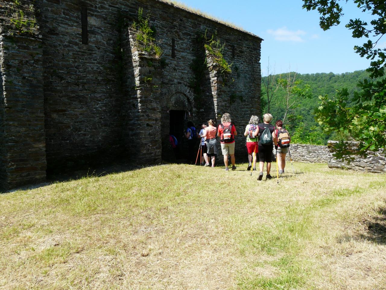 passage dans la chapelle