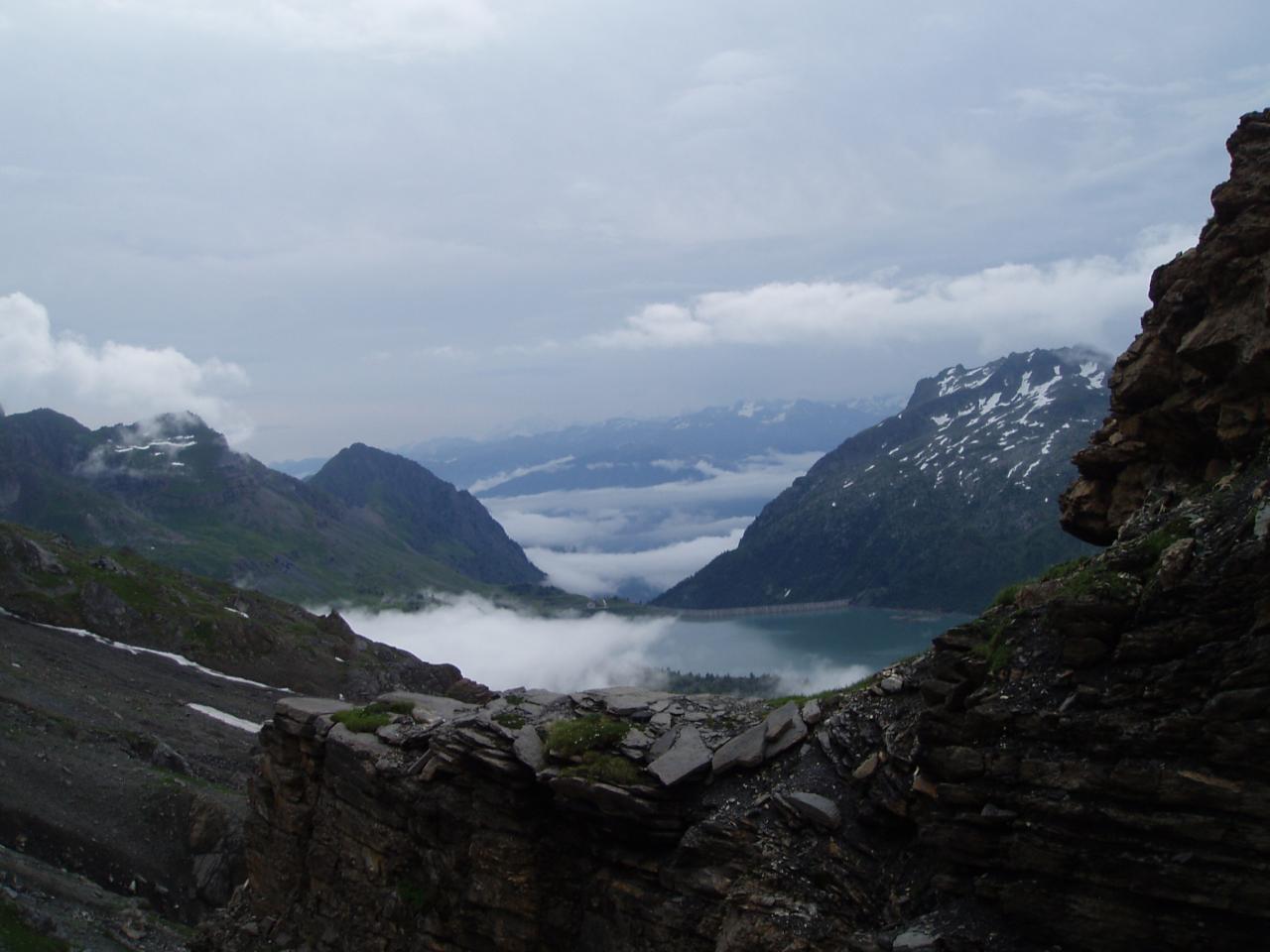 le lac se découvre