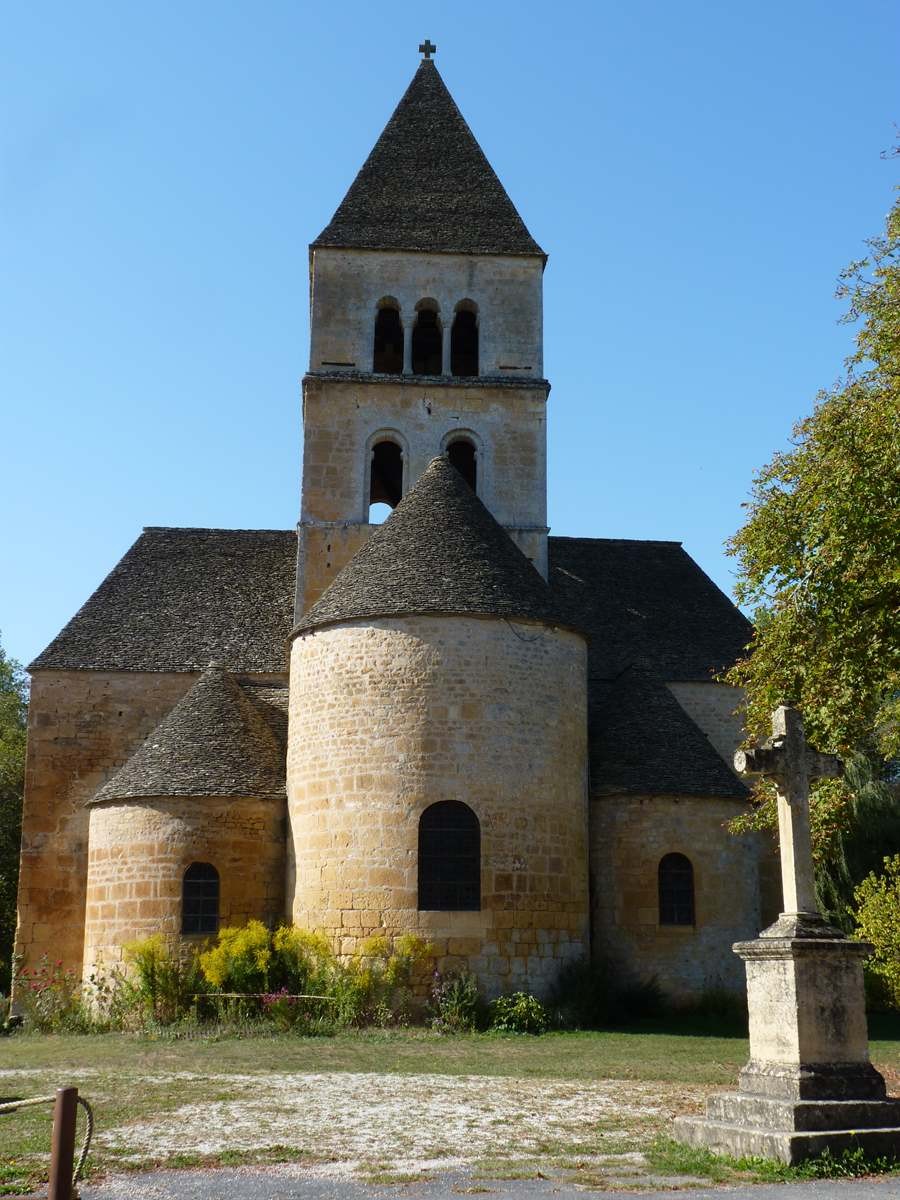 Vendredi 13: Saint Léon sur Vézère, visite et canoë